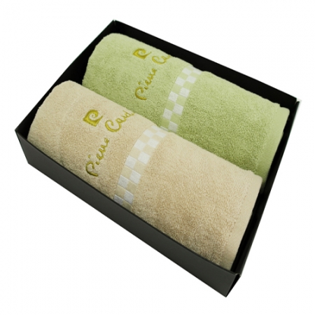 [피에르가르뎅] 체스세면타월_2P (40*80/130g) #3