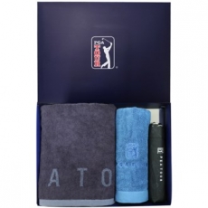 PGA 3단 수동 엠보 우산 + 죽사 바스 + 170g 면사 소