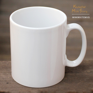 밍크 화이트 머그