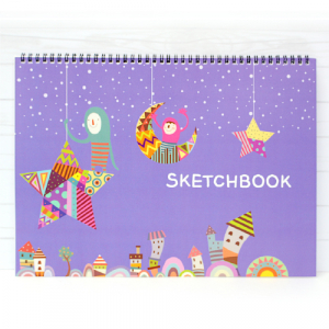 8절 스케치북 일러스트