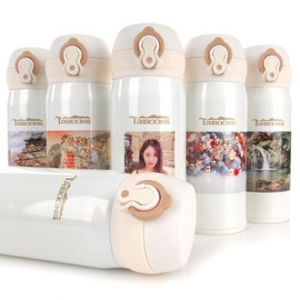 트레킹 초경량 보온 보냉 진공텀블러 포토330 ml (전사 텀블러)