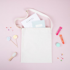 메이드유 크로스 에코백 (미색) 34 x 40