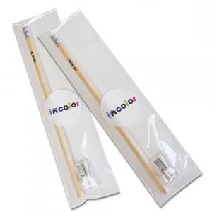 인컬러문구세트 OPP 15 연필 깎이