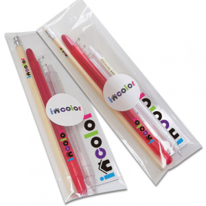 인컬러문구세트 OPP 14 연필, 색연필, 샤프, 자