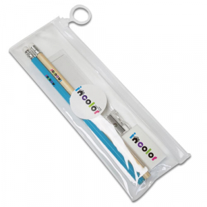 인컬러 문구세트 고주파 43 연필 지우개 연필깎이 자