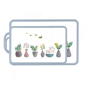에쉐르 디자인 화분 항균 도마 중형