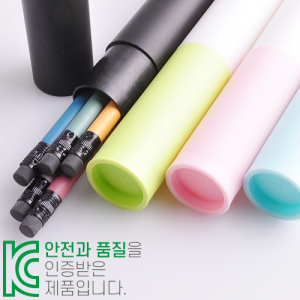 파스텔지우개연필 바닐라원통5P세트