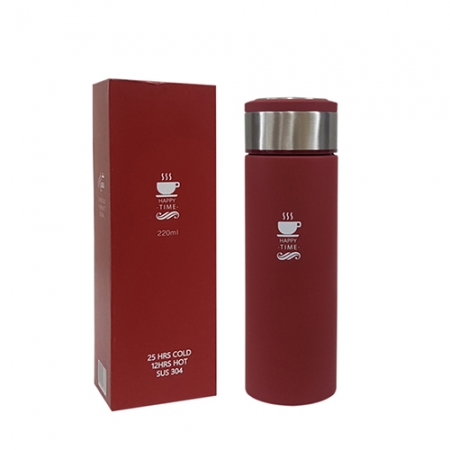 해피타임 녹차망 보온보냉 슬림텀블러 220ml #2