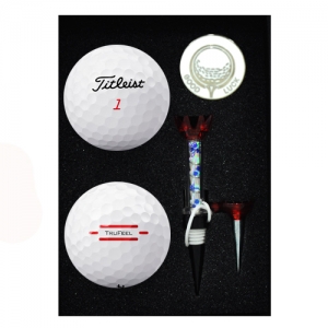 타이틀리스트 트루필 2구 볼마커 자석티 세트
