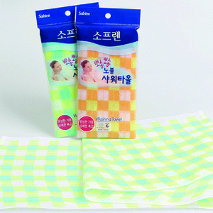 소프렌샤워 타올 / 노블샤워 타올 / 부드러운 샤워 타올 / 국내산 샤워 타올