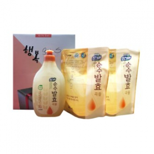 CJ 참그린 순수 발효 곡물 주방세제 3종 세트