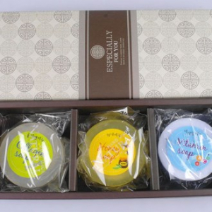 피부 영양 3종 천연 비타민 수제 비누 세트