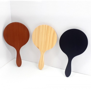 ST-359S 원형 우드 손거울 소형