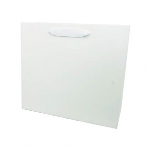 [종이가방] 아트지 무지 쇼핑백 화이트 (특대) 30.5*27*12cm