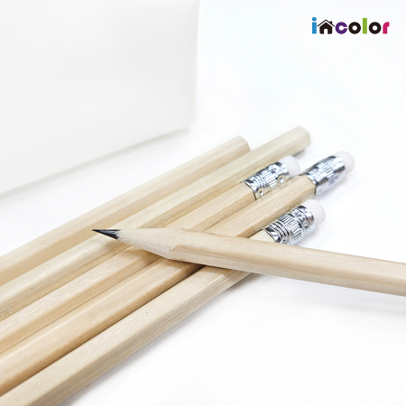 네츄럴 육각 연필 (풀컬러 인쇄) #4