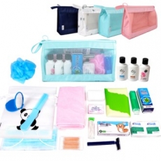 4색 매쉬 여행용대 C