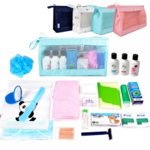 4색 매쉬 여행용대 C