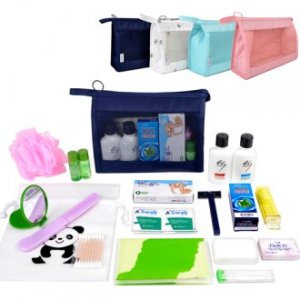 4색 매쉬 여행용세트 중 C