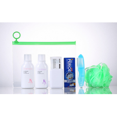 케라시스 여행용세트 61호- 케라시스 샴푸, 린스, 페리오 치약20g, 미니칫솔, 거품 타올, 비누 , 비누 곽, 7종지퍼