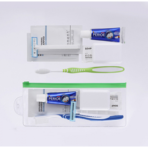 여행용세트 6호 (페리오치약+샴푸+비누+비누케이스+긴칫솔+면도기)