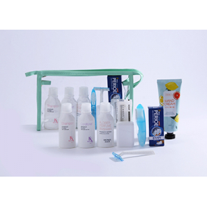 LG생활건강 여행용세트 121호, 케라시스 샴푸, 린스, 바디, 페리오 치약20g, 미니칫솔, 비누 , 비누 곽, 면도기. 비타민 C 핸드크림,