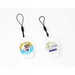 투명 호각 양면 에폭 휴대폰줄 MS3031