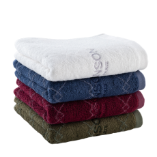 랑송 유로체크 타올(전사타올 가능), 40x80cm