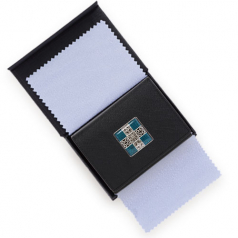 창살 문그린 자개 소가죽 명함지갑 바이어 선물