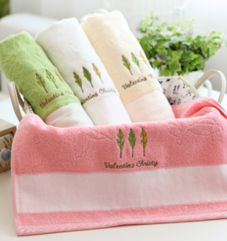 VC발렌티노 크리스티 나뭇잎 전사 타올 #2