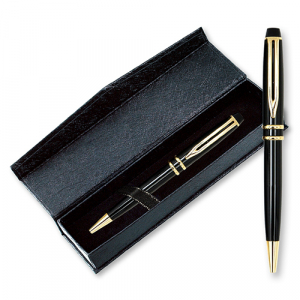 로젠 블랙 금장 볼펜 (자석 케이스)