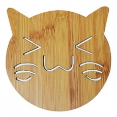 고양이 냄비받침