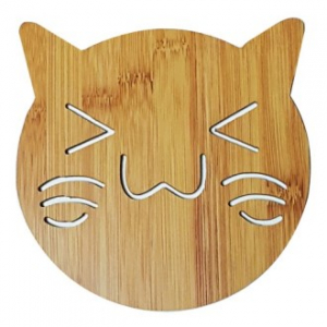 고양이 냄비받침