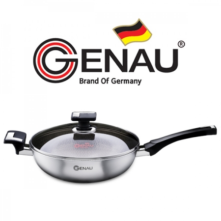 독일 제너[GENAU] 5PLY 엠보 궁중팬 28CM #2