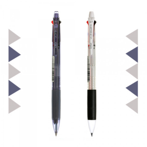 문화 초저점도 3색 볼펜 에스 0.7mm // 국산 볼펜