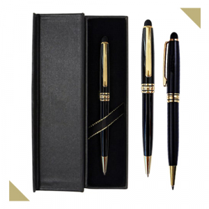 몽블랑 금장 터치펜+자석 케이스