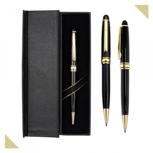 몽블랑 금장 볼펜+자석 케이스