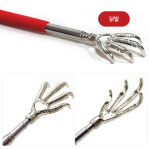 닭발 메탈 안테나 효자손- 길이 조절~고급형