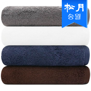 [송월타올] 헤비 무지 호텔수건190g s