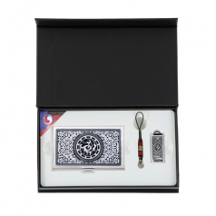 삼족오 자개 명함케이스 자개 대용량 USB