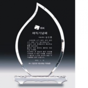 크리스탈 상패 343