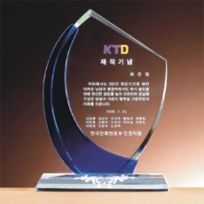 크리스탈 상패 9301