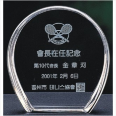 크리스탈 상패 문진 250- 13