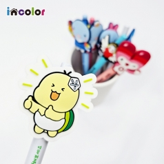 incolor PVC 캐릭터볼펜(주문제작형)