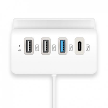 레빗 2세대 올인원 스탠드 4포트 허브 #2