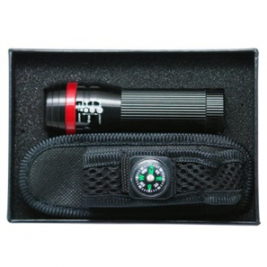 비상등 줌인 후레쉬+나침반 케이스