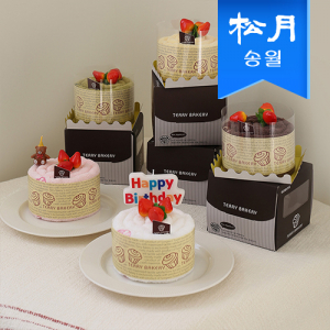 [송월타올] 미니 파티케익 타올 수건 s