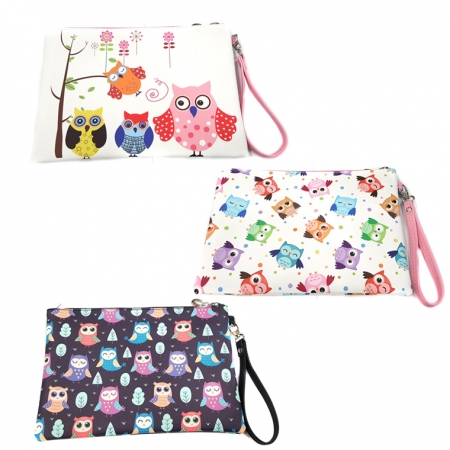 부엉이파우치 [대] 화장품가방 도장인쇄가능 #2