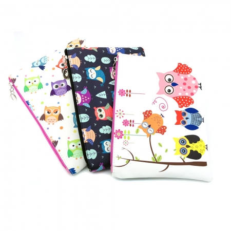 부엉이파우치 [중] 화장품가방 도장 인쇄가능 #2