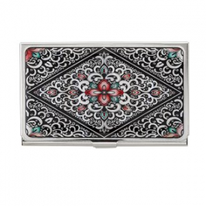 메모함 어머니 선물 채색당초 자개 명함케이스