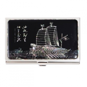 거북선 흑자개 명함 케이스 외국인 선물